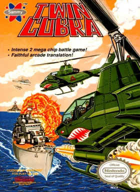 Twin Cobra (USA) box cover front